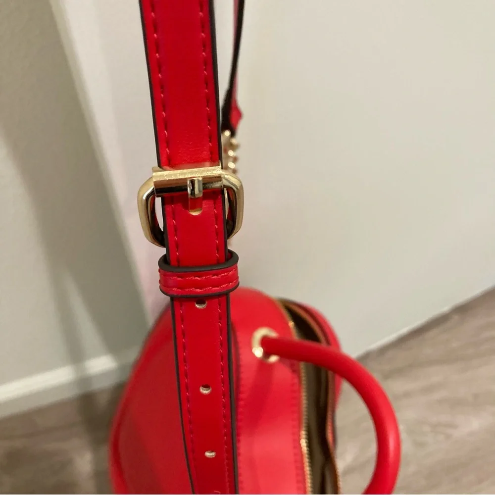 Nanette Lepore red heart bag Barbie new preppy Barbiecore purse - Picture 8 of 9